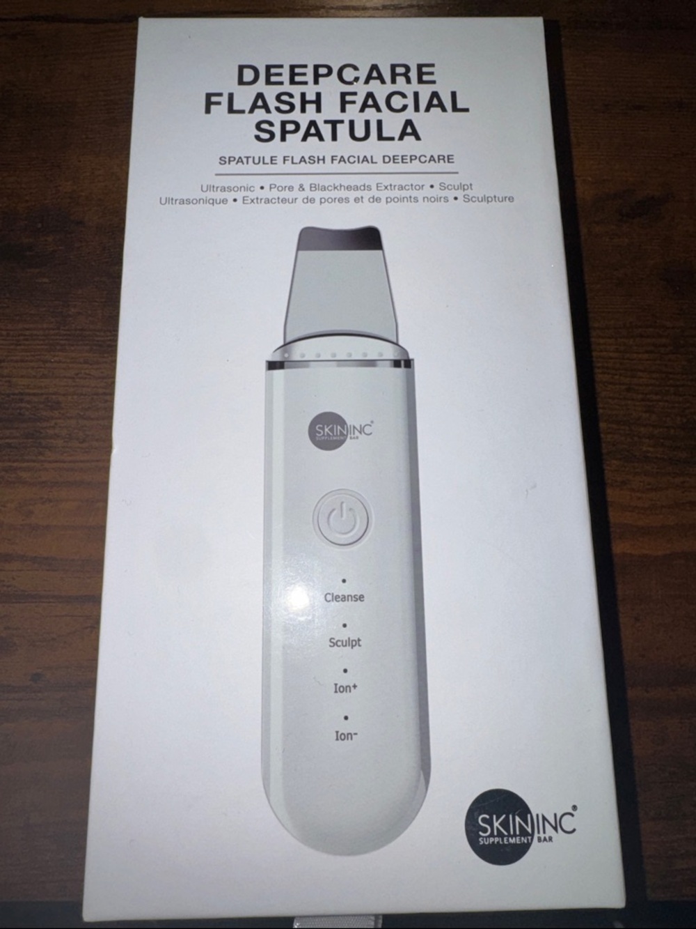 Skininc Deepcare Flash Facial Spatula - White